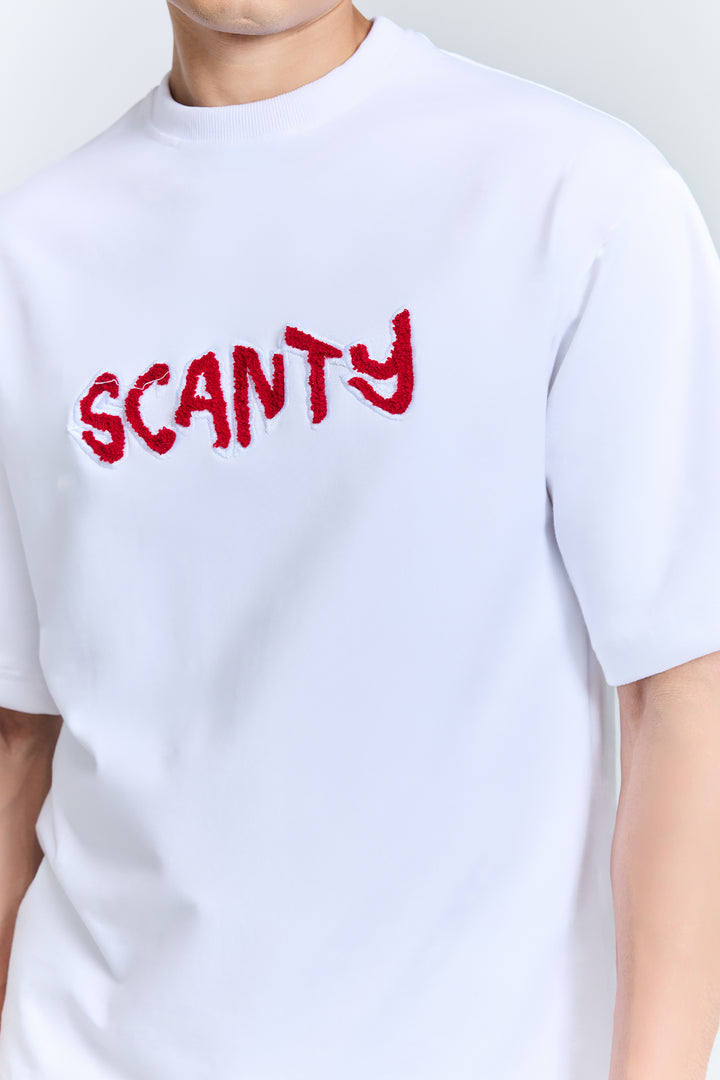 SCANTY TEE - WHITE