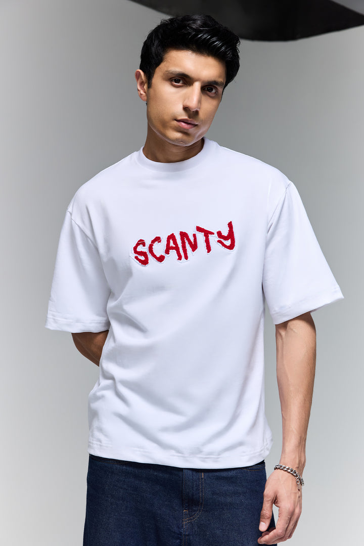 SCANTY TEE - WHITE