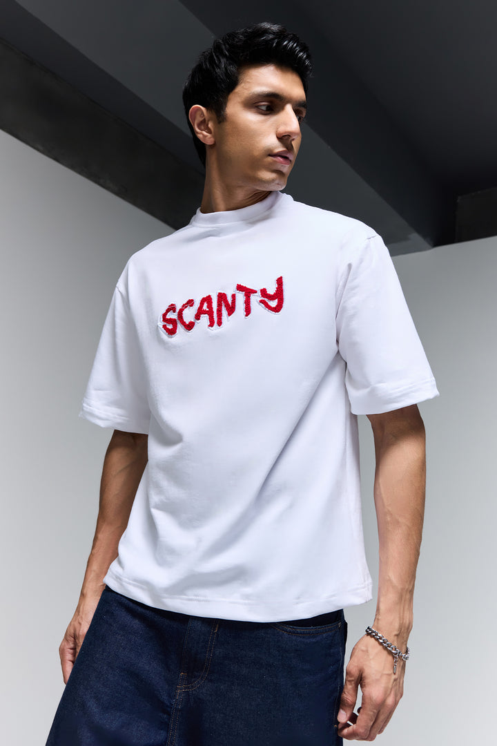 SCANTY TEE - WHITE
