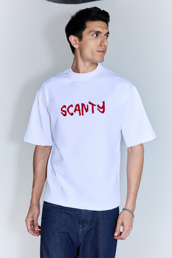 SCANTY TEE - WHITE