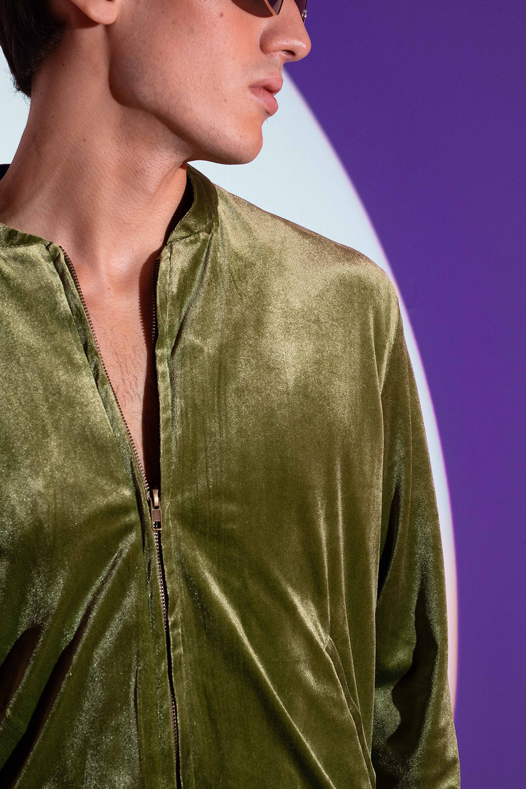 Olive Bomber Jacket