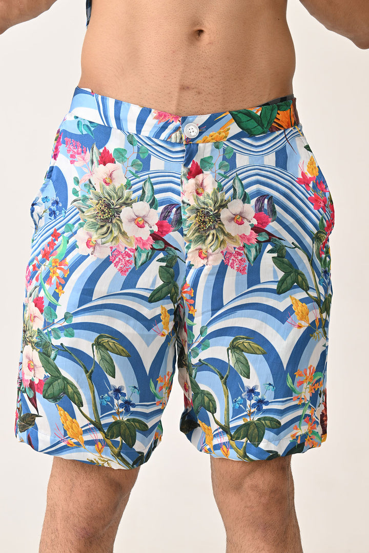 Blue Jungle Juice  Shorts