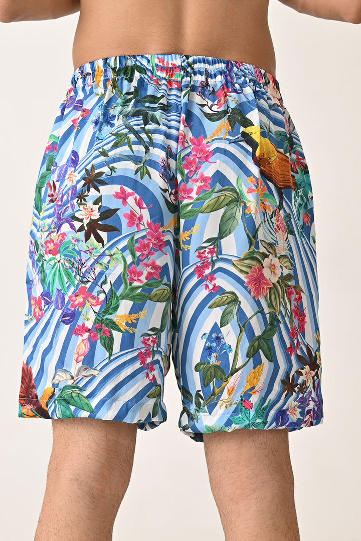 Blue Jungle Juice  Shorts