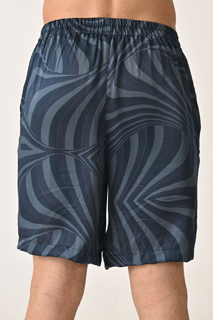 Grey Illusion Shorts