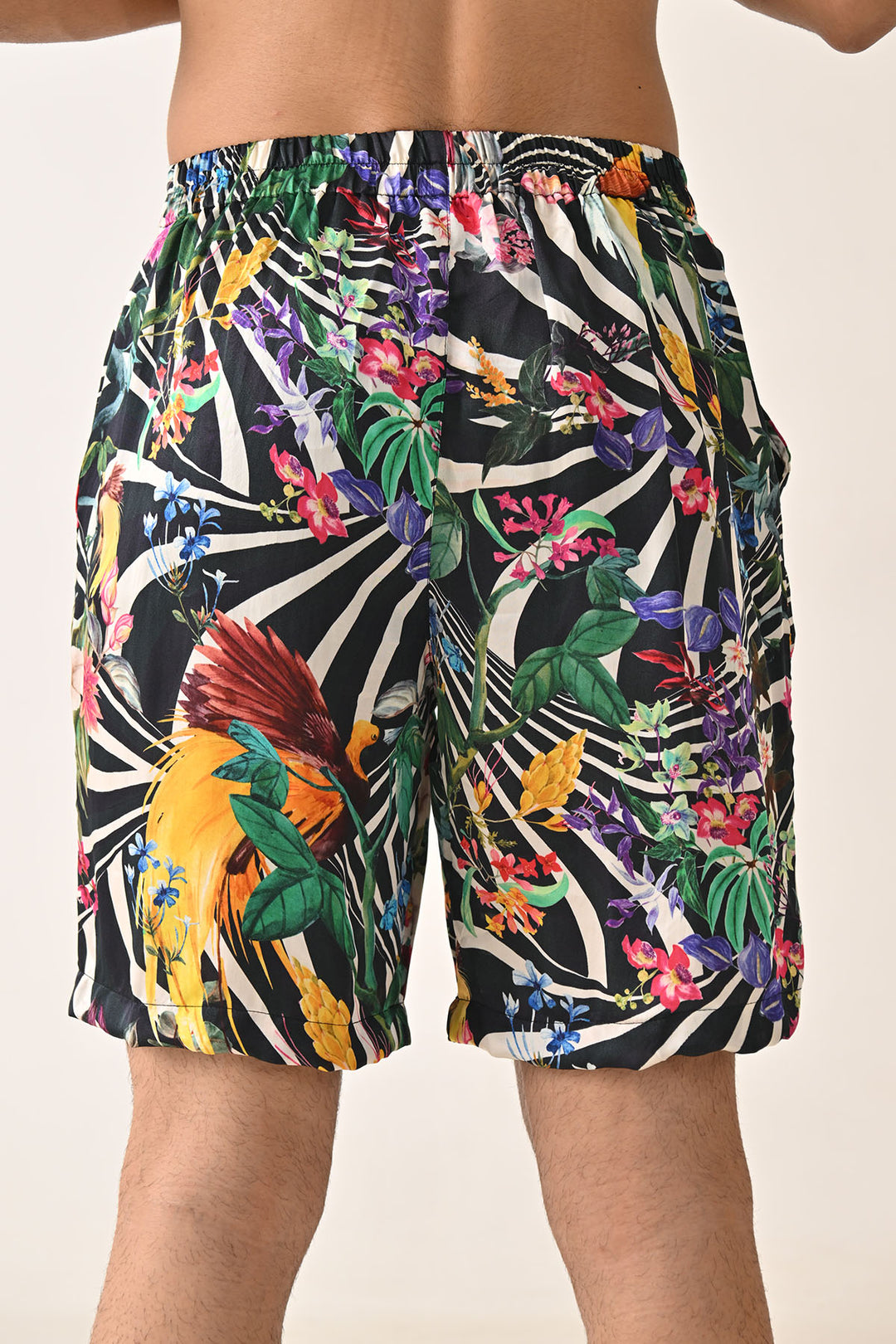 Black Jungle Juice Shorts