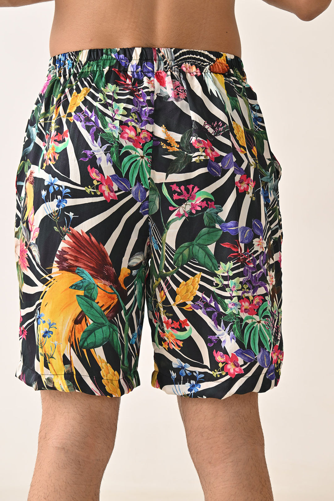 Black Jungle Juice Shorts