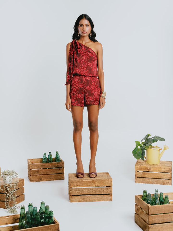 Gaia One Shoulder Top