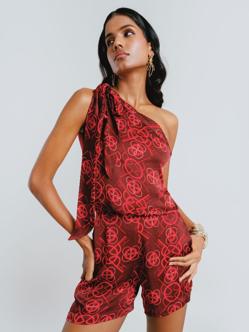 Gaia One Shoulder Top
