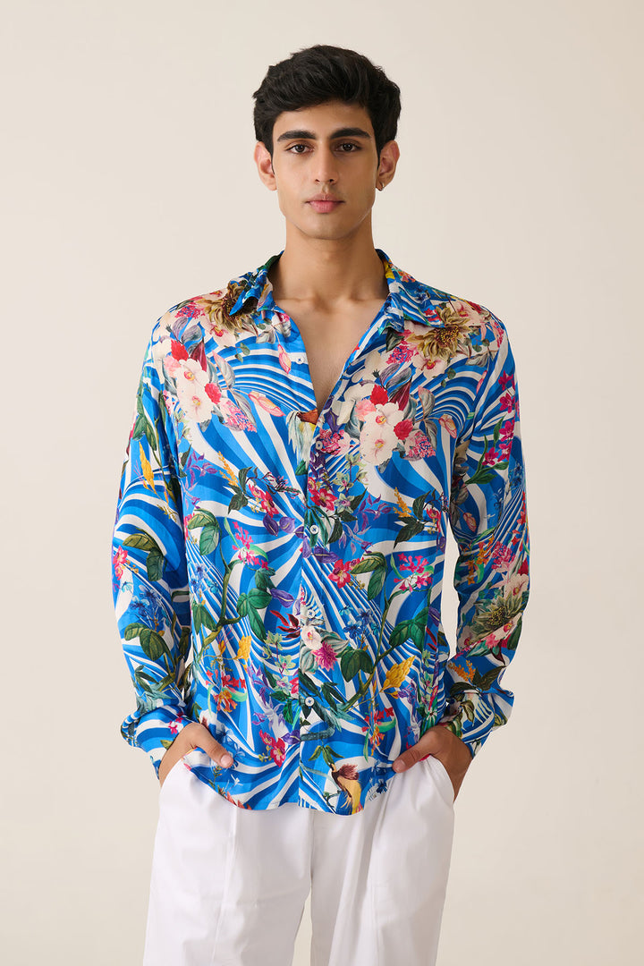 Dark Blue Jungle Juice Shirt