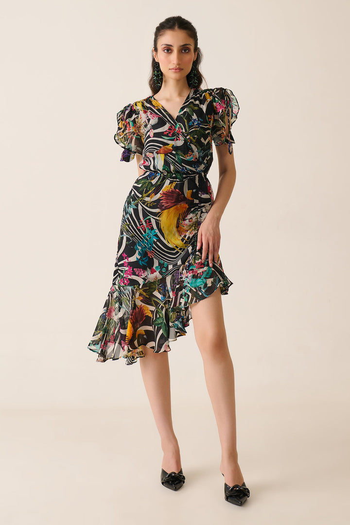 Jungle Juice Ruching Dress