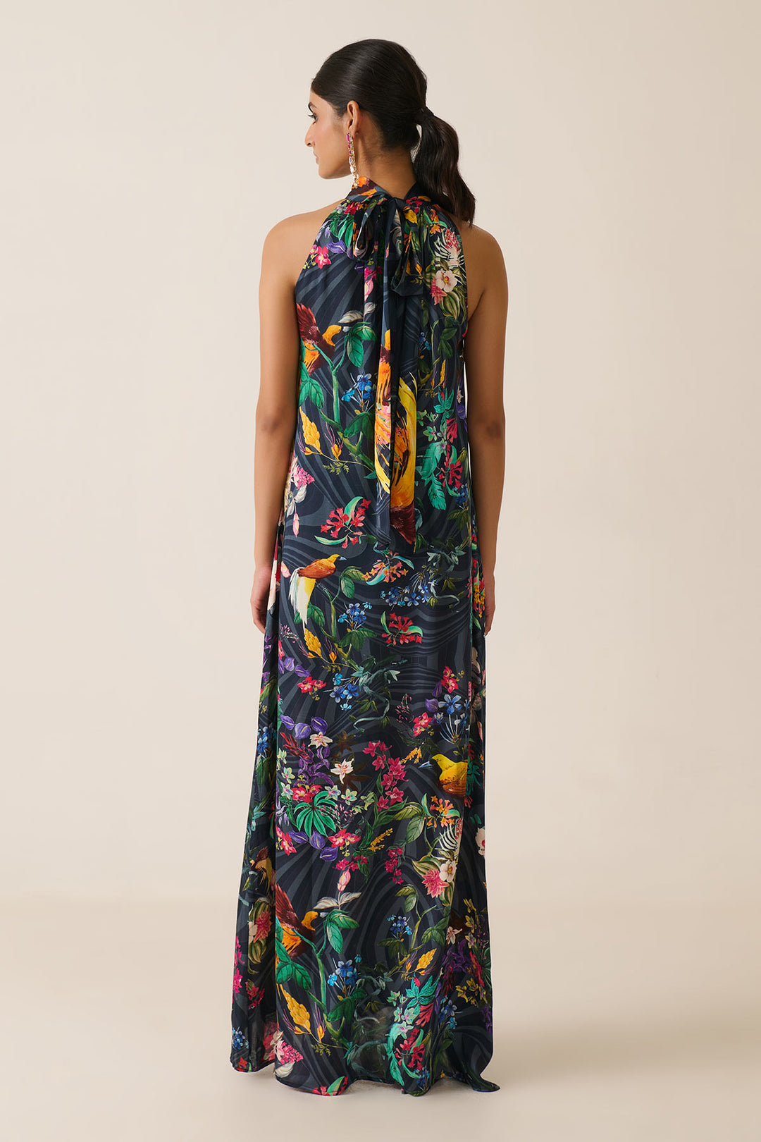 Jungle Juice Halter Neck Dress