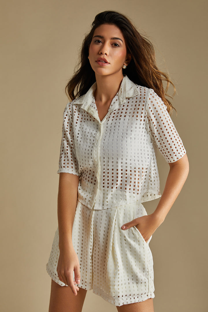 Cutwork Shirt