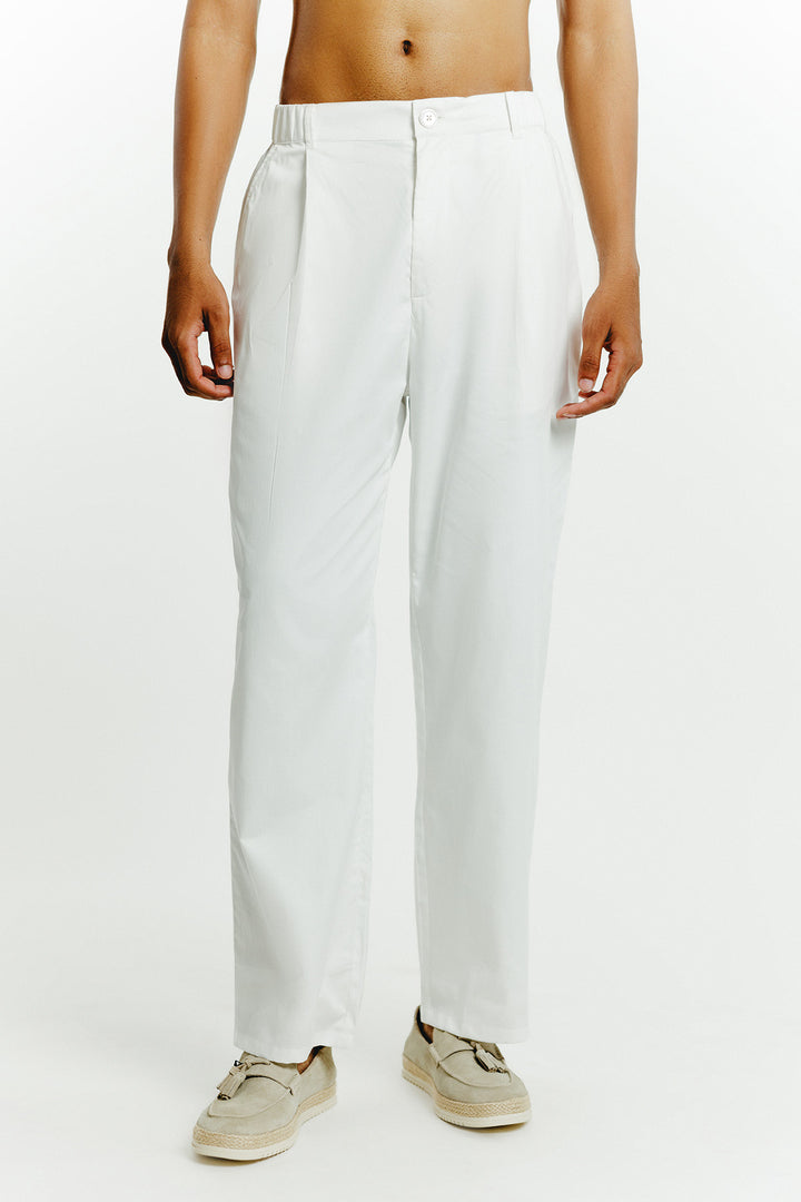 White Cotton Pant