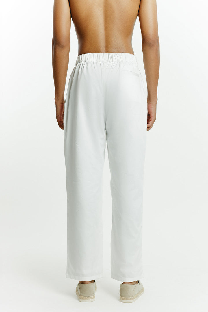 White Cotton Pant