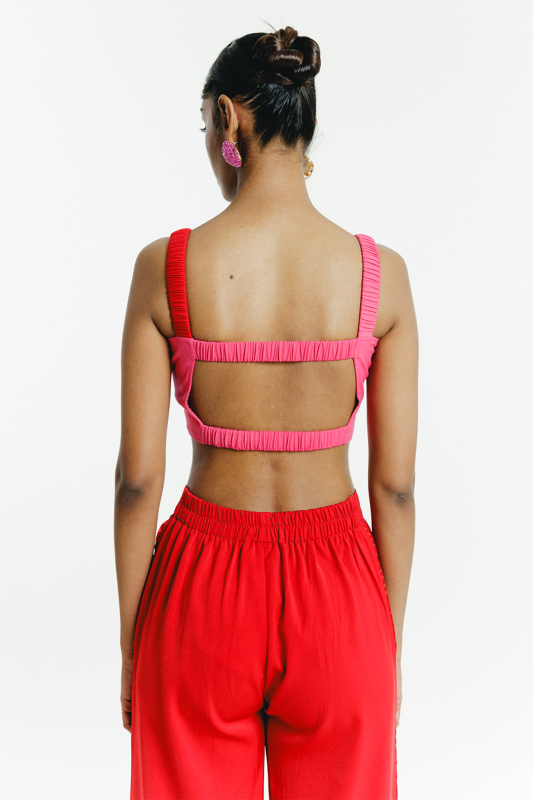 Red & Pink Co-ord Set