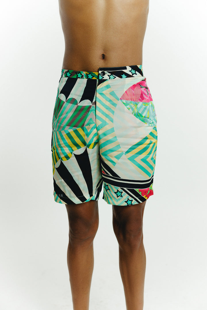 Green Samba Shorts